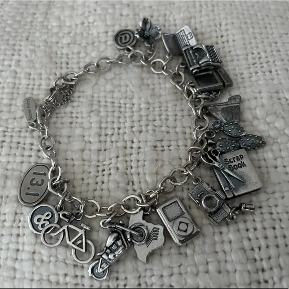 James Avery bracelet and charms for sale - Picture 1 of 9